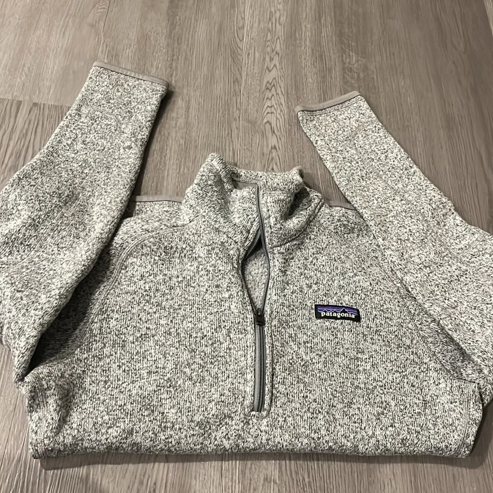 Women's Better Sweater 1/4-Zip Fleece, M - Picture 4 of 4